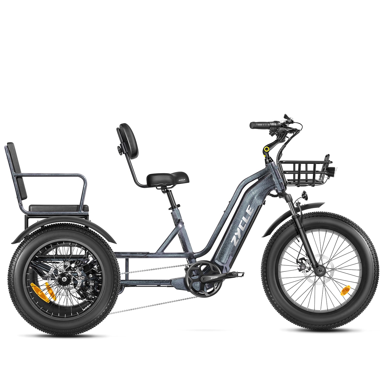Zycle Z-700 Electric Trike Brooklyn Gray – Zycle Bike