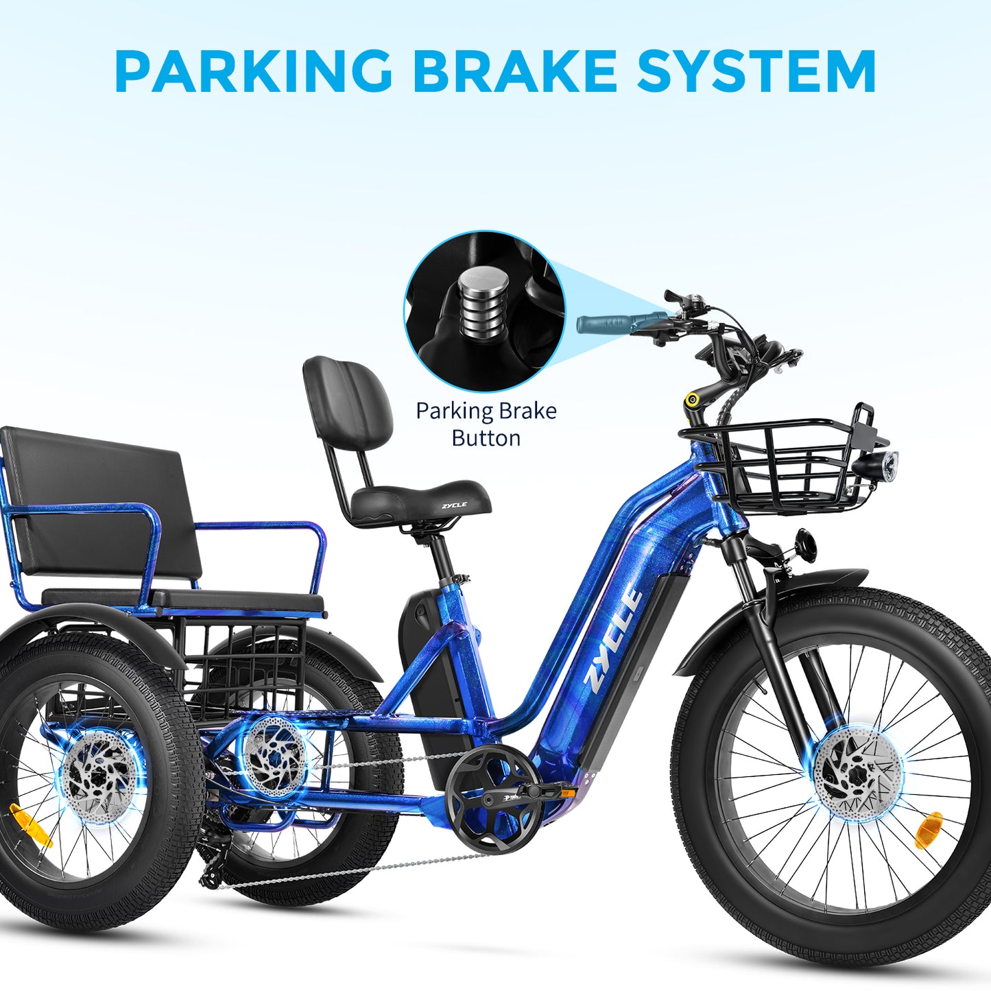 Zycle Z-700 Electric Trike